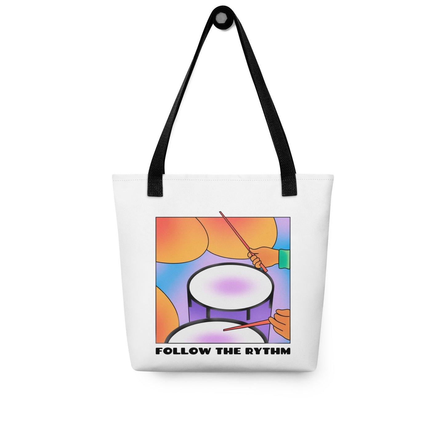 Follow The Rythm Luxury Tote Bag