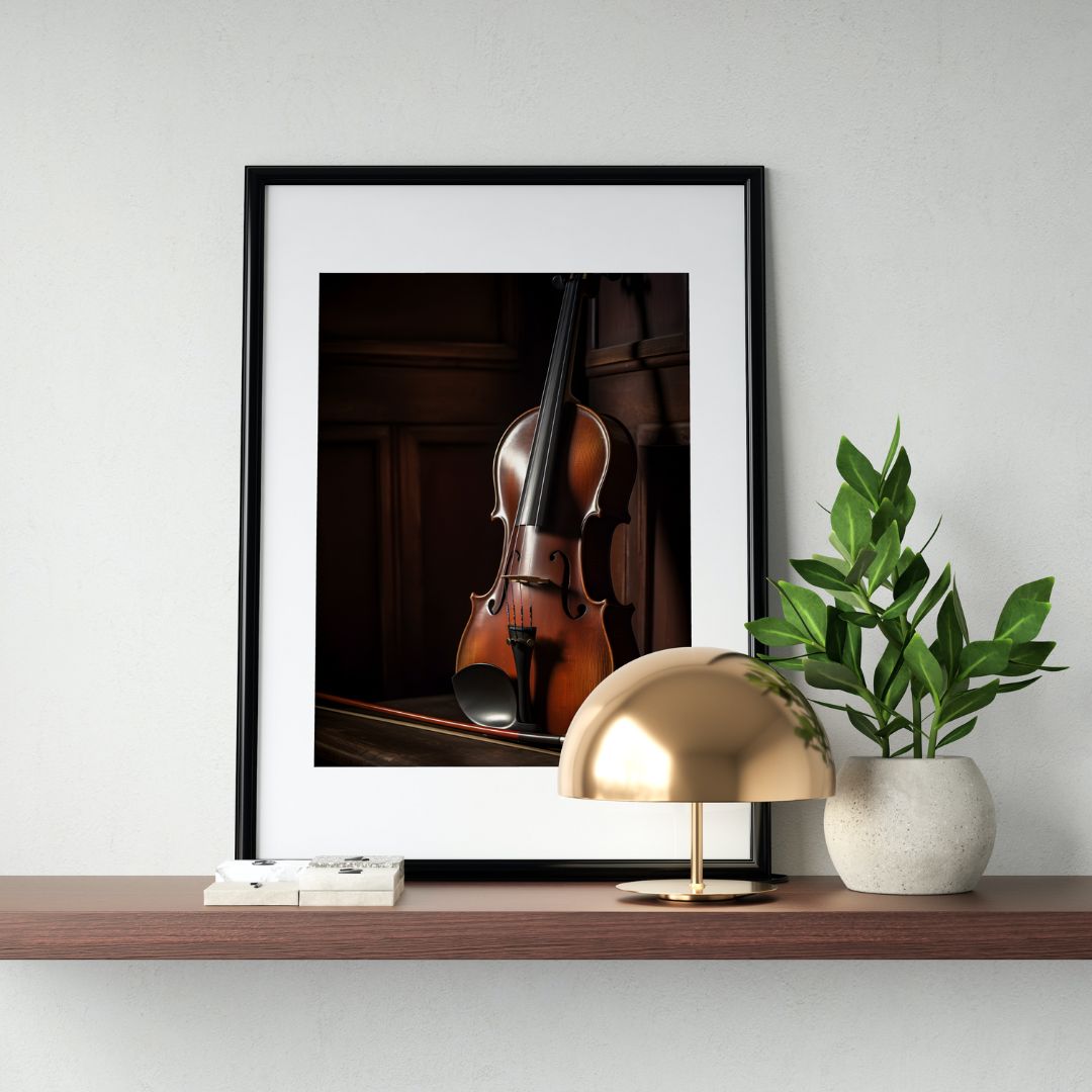 Violin Poster - Minimalistic 1