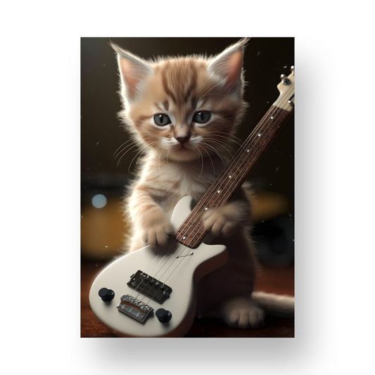 Guitar Poster - Animal 3