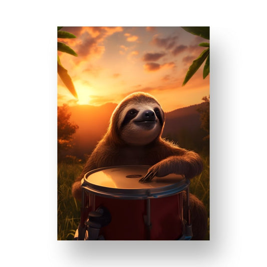 Drums Poster - Animal 2