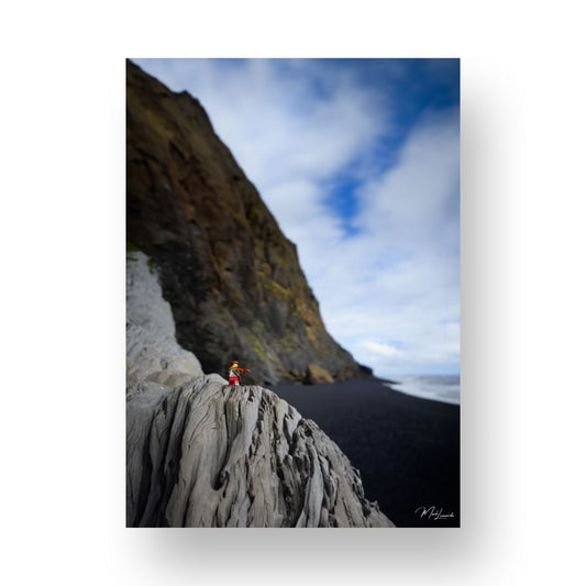 Black sand Violinist (enlarged) - ML7D