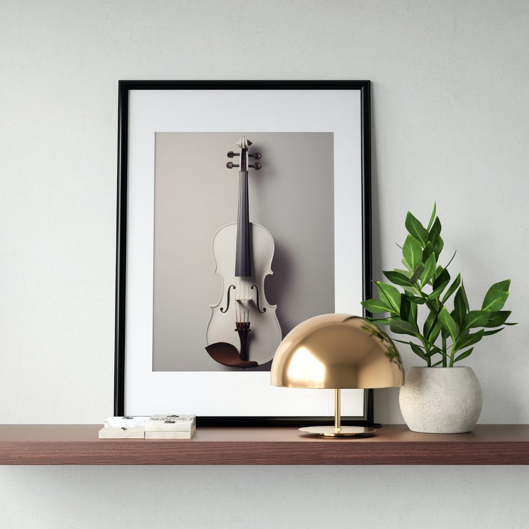 Violin Poster - Minimalistic 4