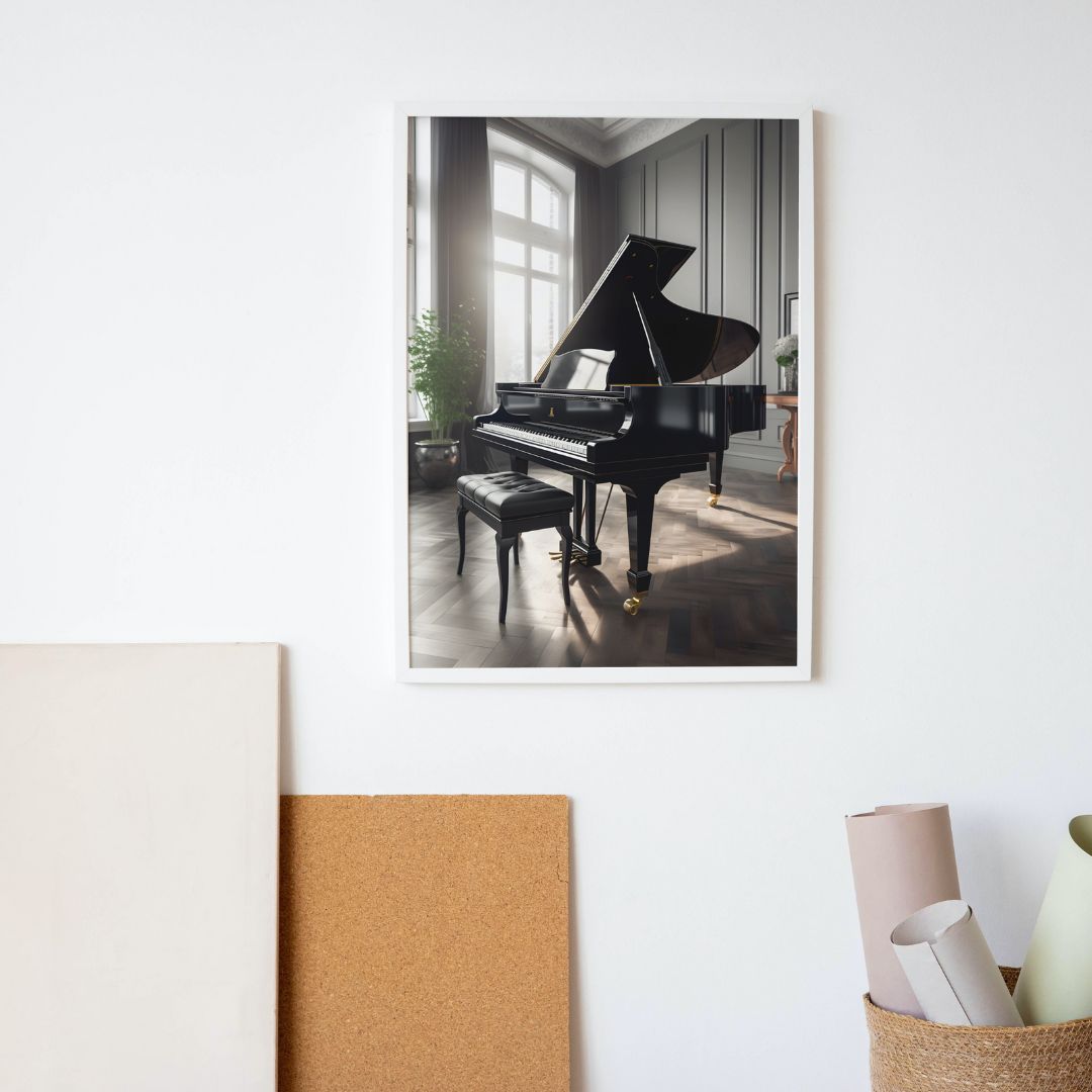 Piano Poster - Minimalistic 1