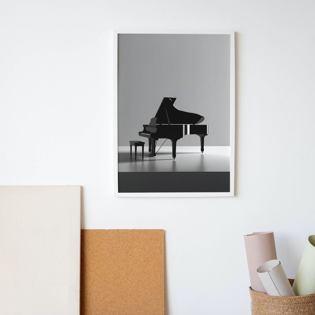 Piano Poster - Minimalistic 5