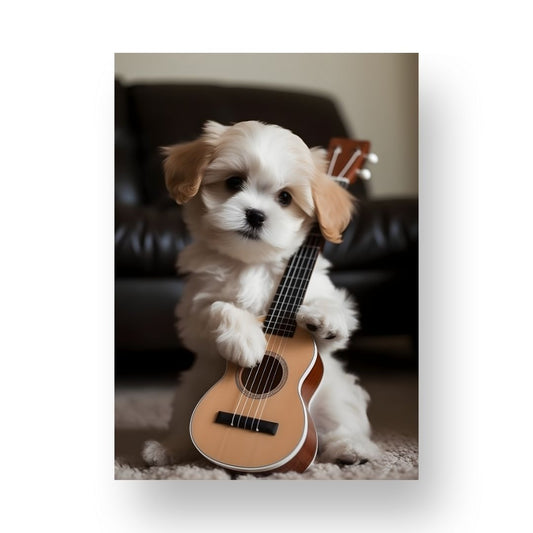 Guitar Poster - Animal 7