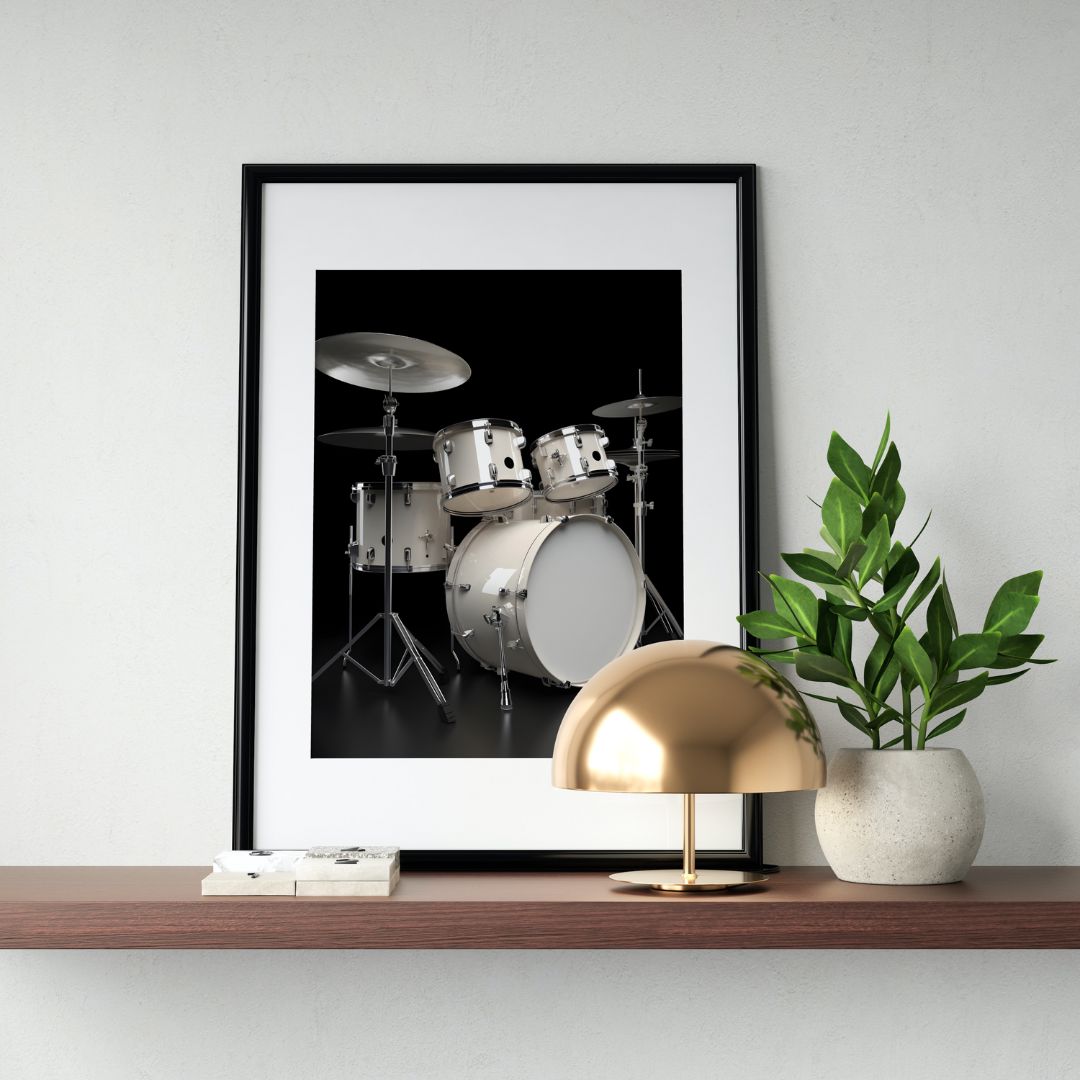 Drums Poster - Minimalistic 1