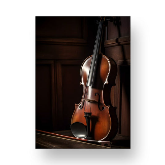 Violin Poster - Minimalistic 1