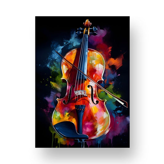 Violin Poster - Abstract 2