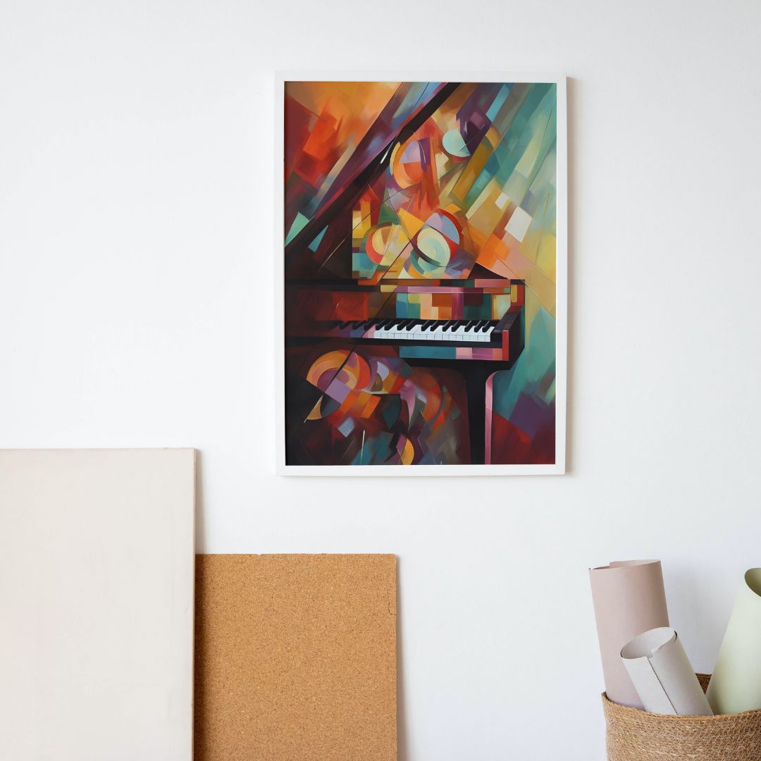 Piano Poster - Abstract 1