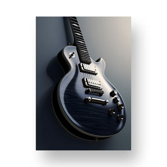 Guitar Poster - Minimalistic 4