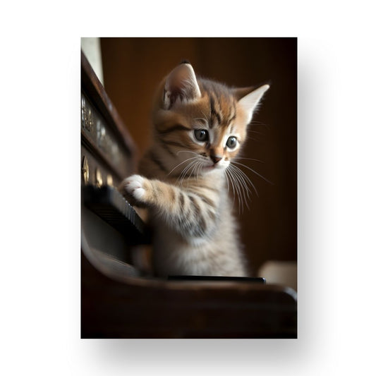 Piano Poster - Animal 7