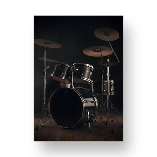 Drums Poster - Minimalistic 2