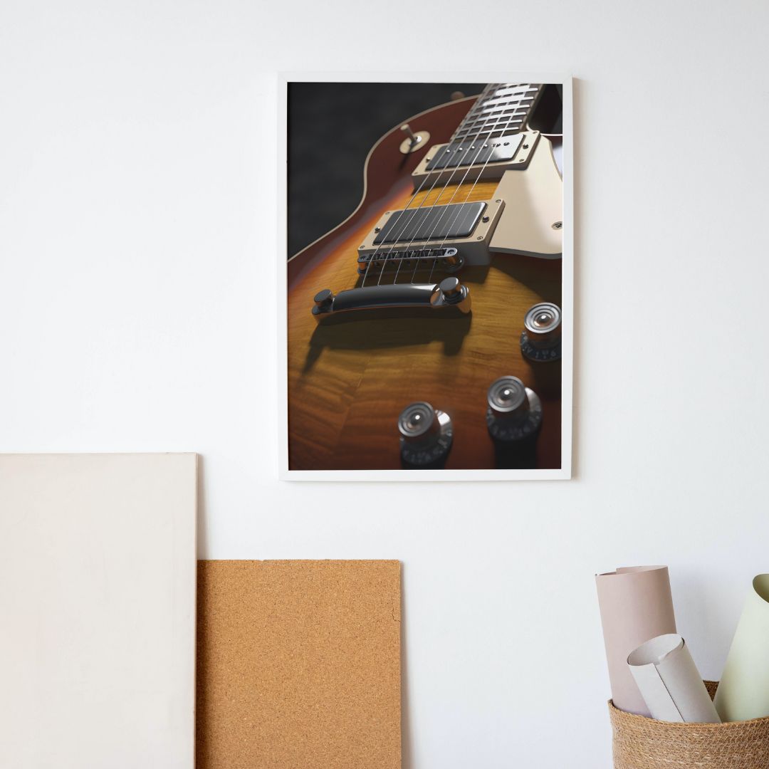 Guitar Poster - Minimalistic 8