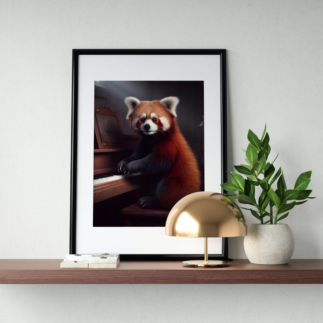 Piano Poster - Animal 1