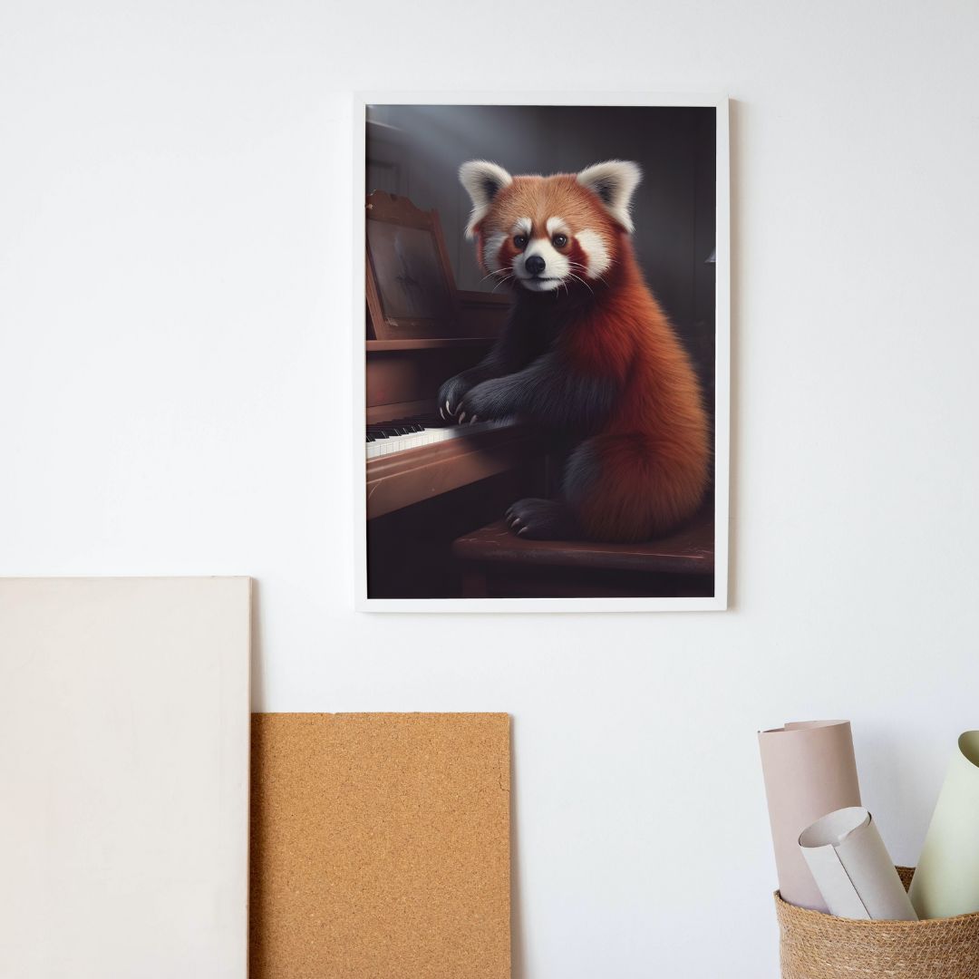 Piano Poster - Animal 1