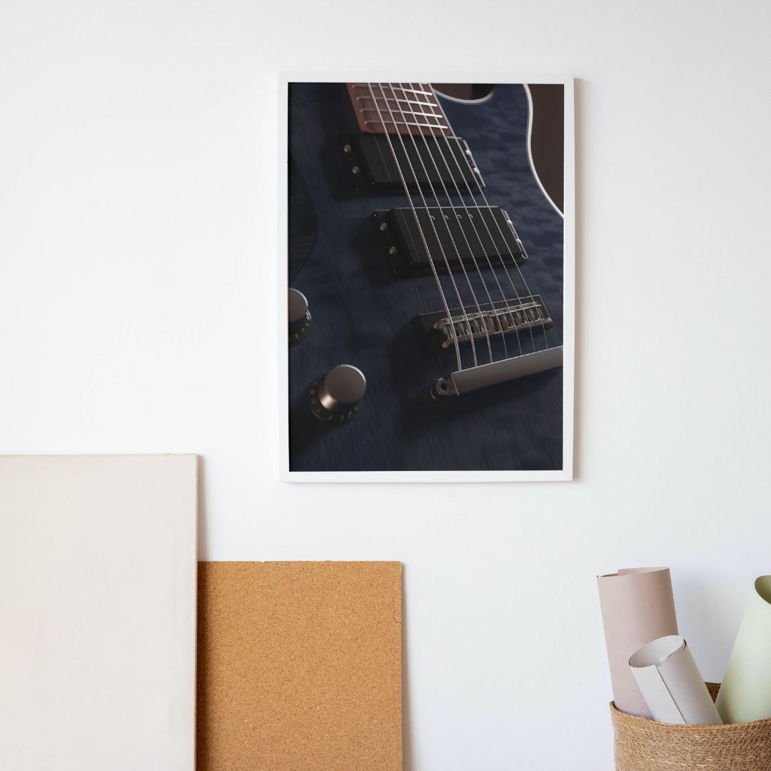 Guitar Poster - Minimalistic 7