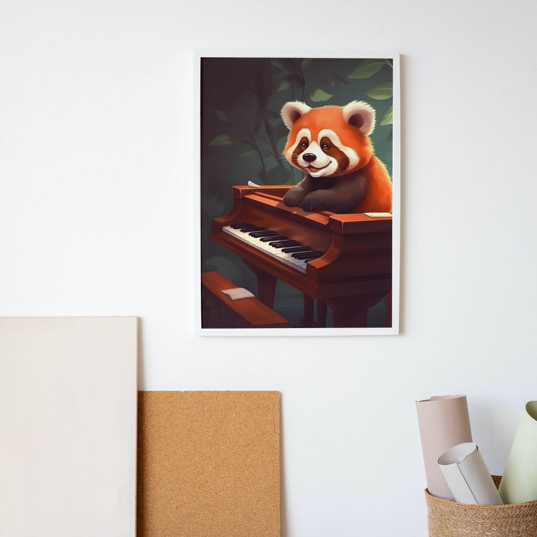 Piano Poster - Animal 2