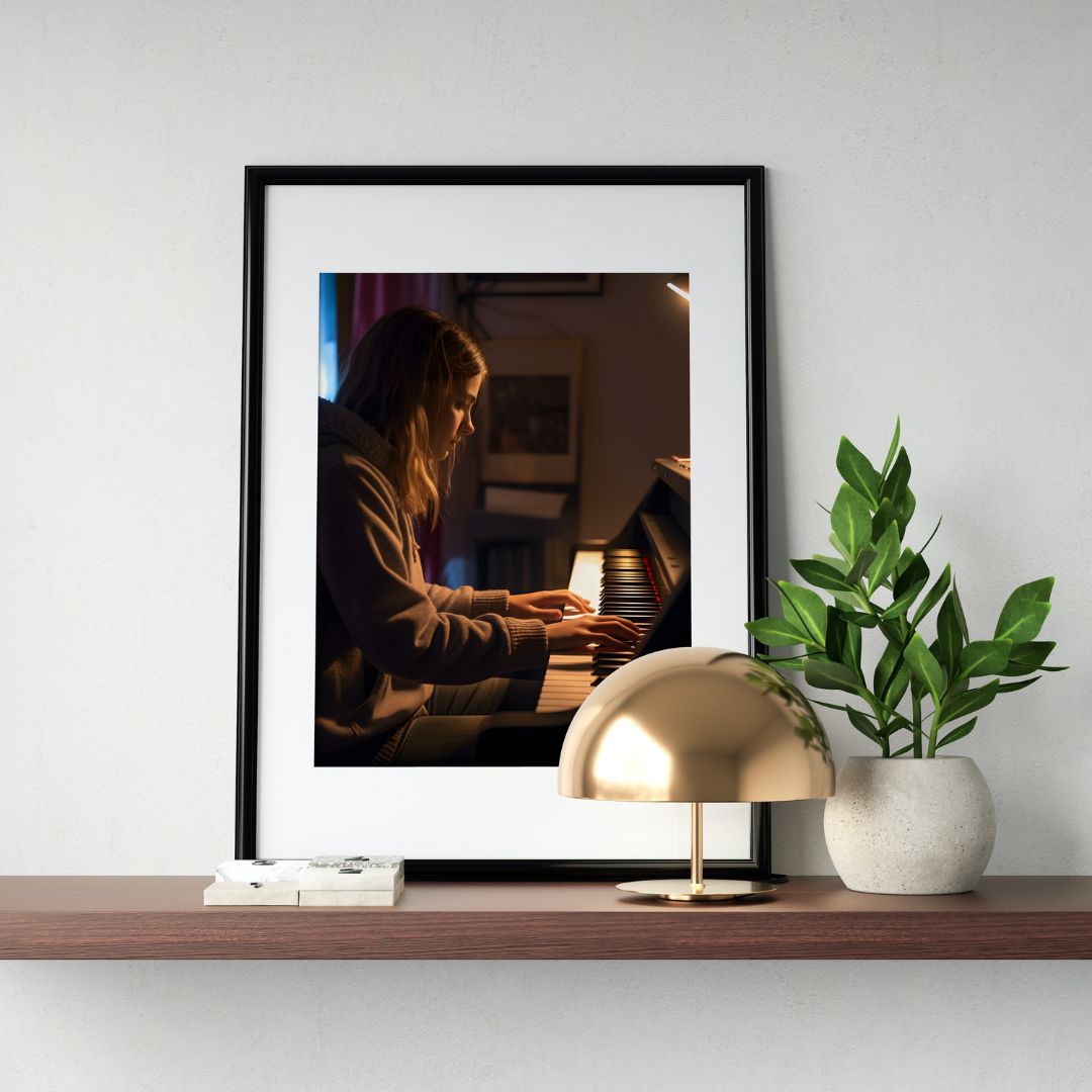 Piano Poster - Realistic 1