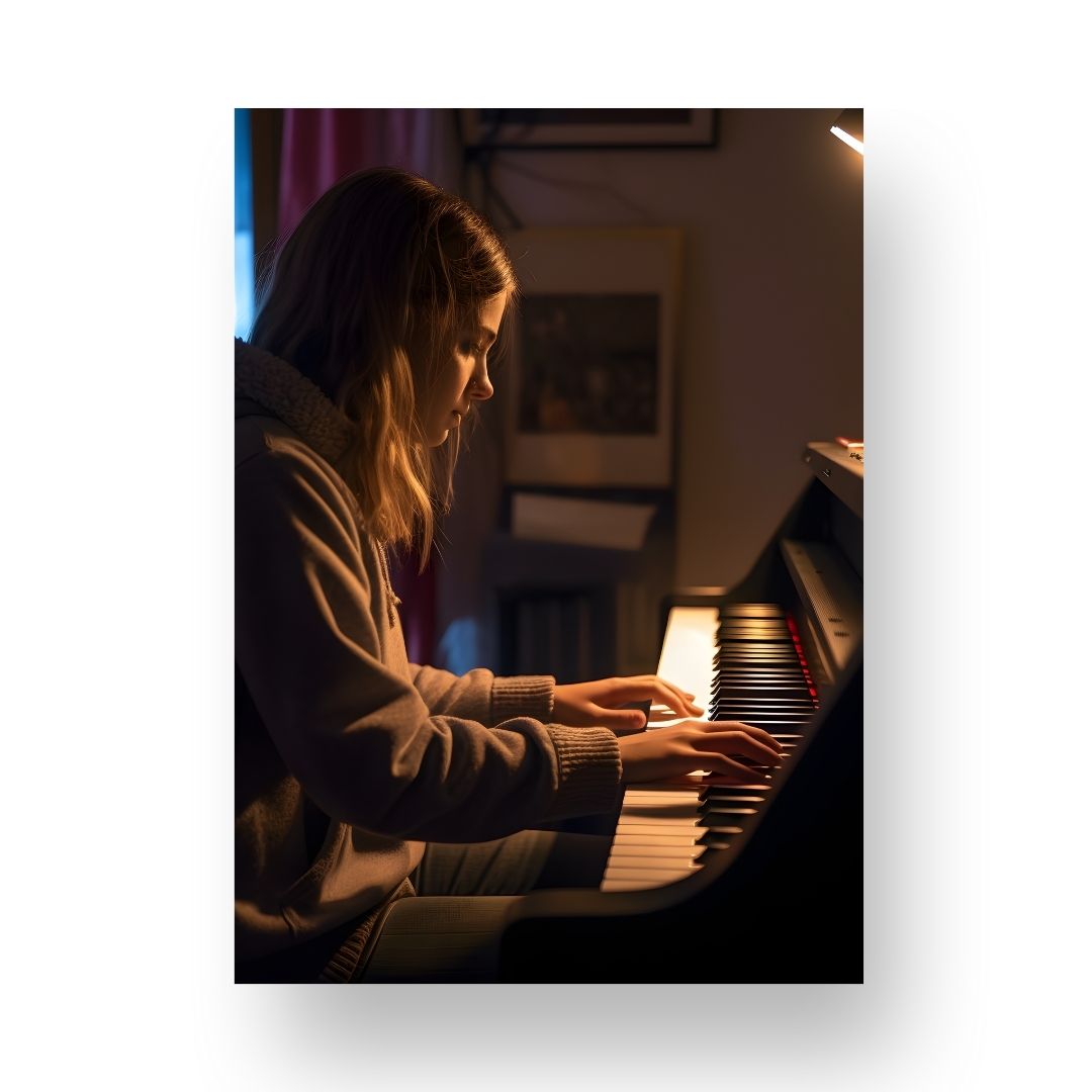 Piano Poster - Realistic 1