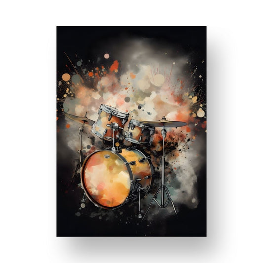 Drums Poster - Abstract 2