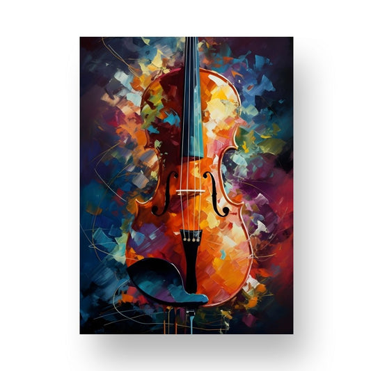 Violin Poster - Abstract 1