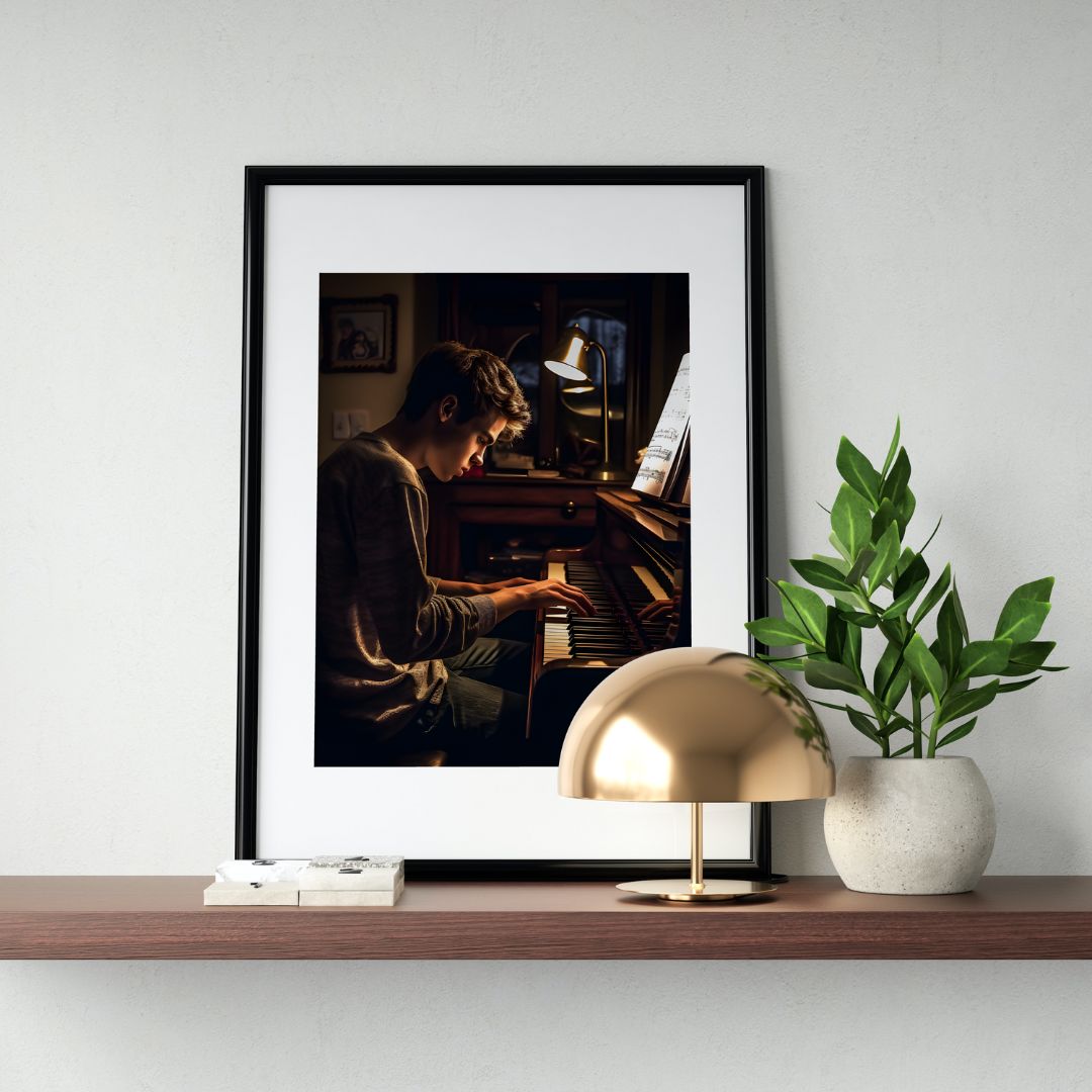 Piano Poster - Realistic 2