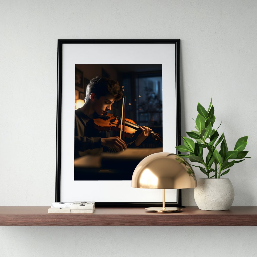 Violin Poster - Realistic 4