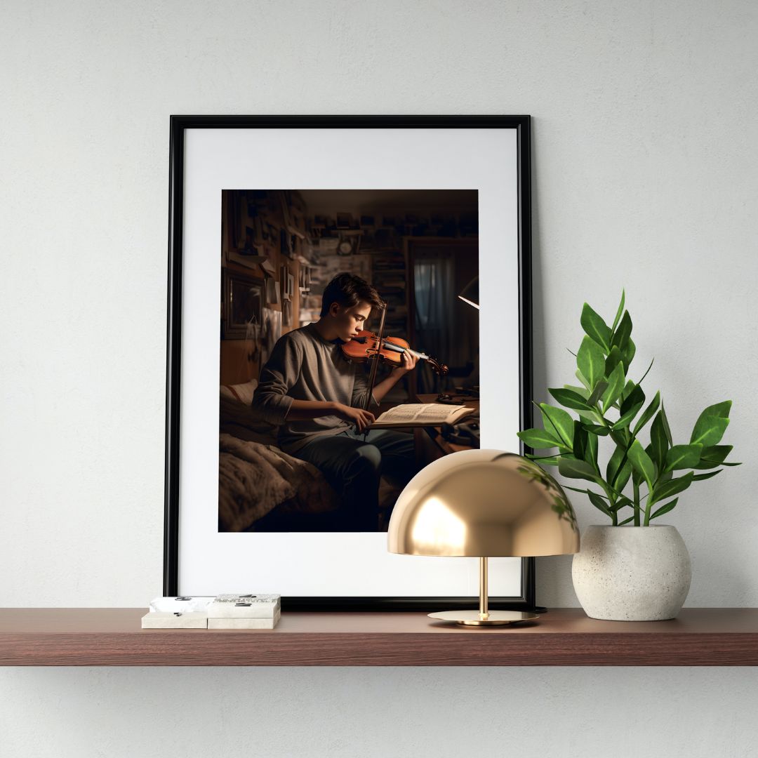 Violin Poster - Realistic 1