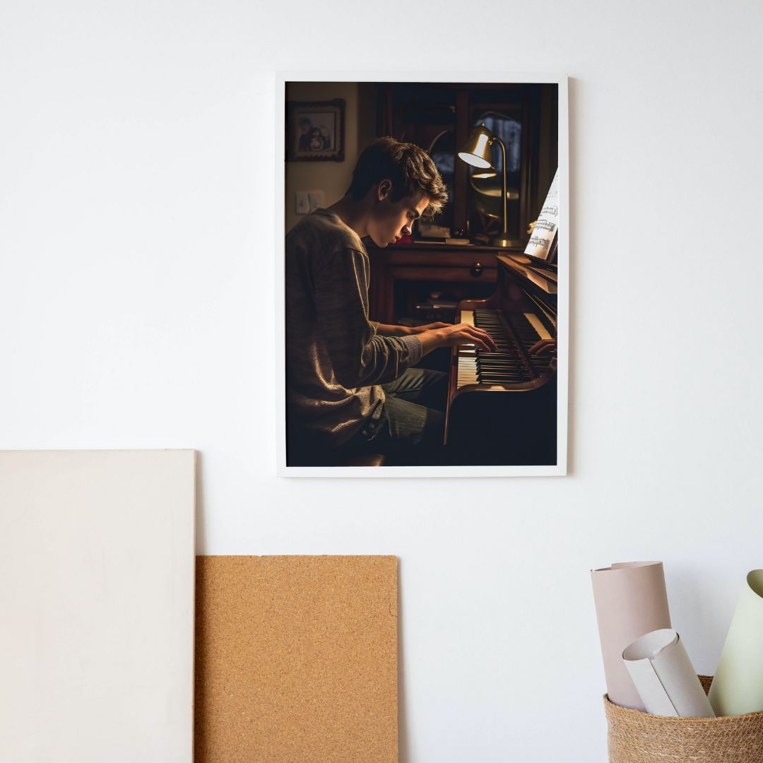 Piano Poster - Realistic 2