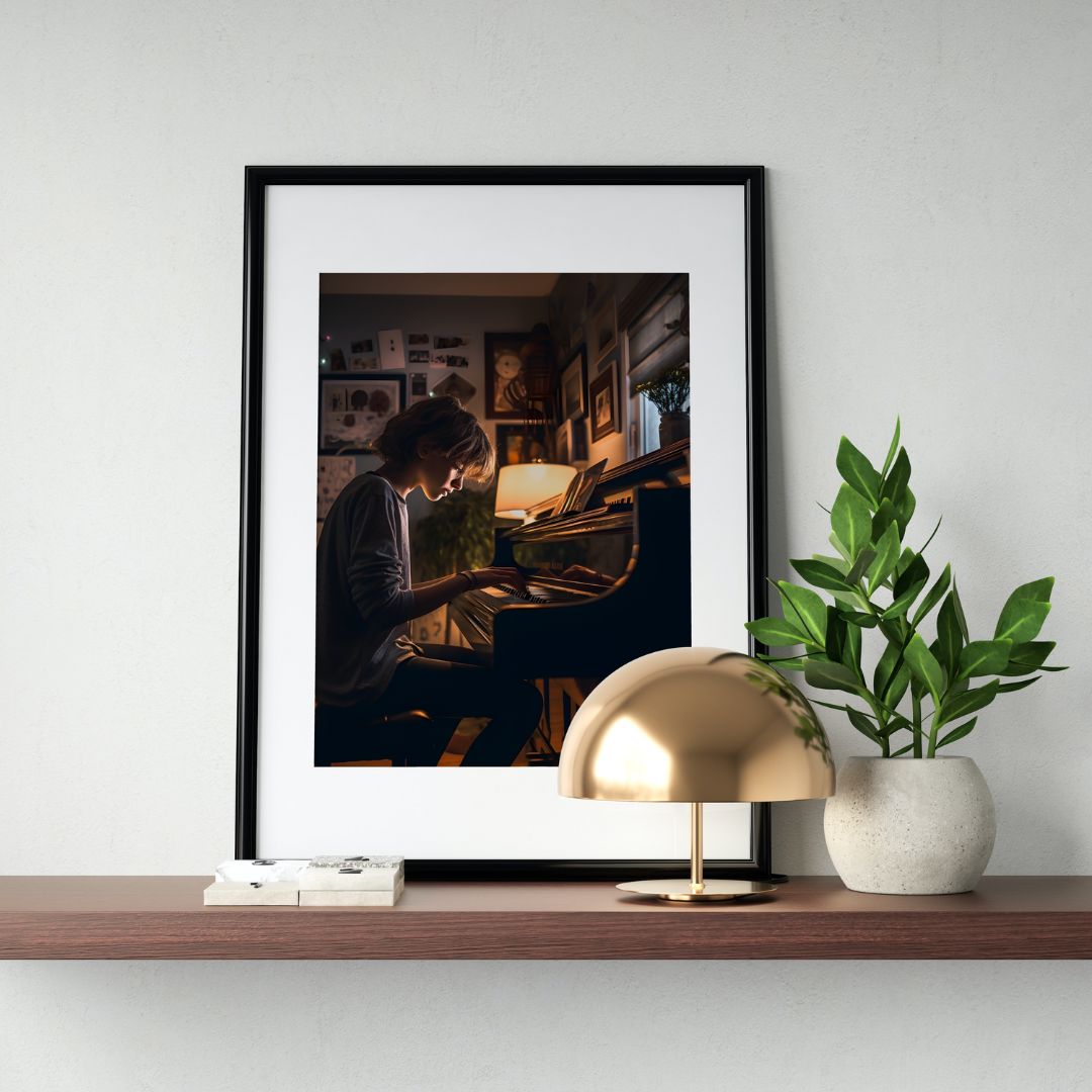 Piano Poster - Realistic 4