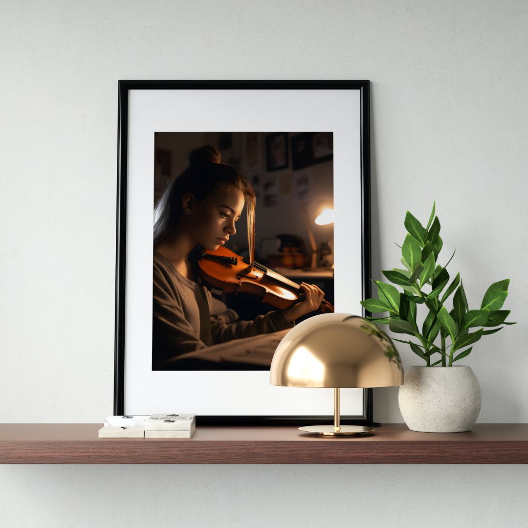 Violin Poster - Realistic 2