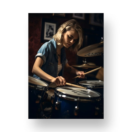 Drums Poster - Realistic 4