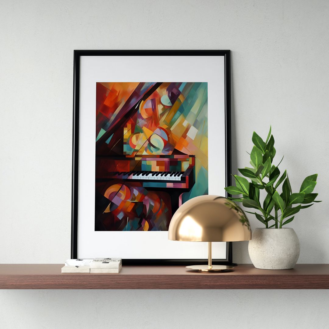 Piano Poster - Abstract 1