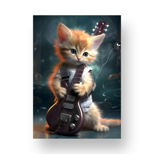 Guitar Poster - Animal 2