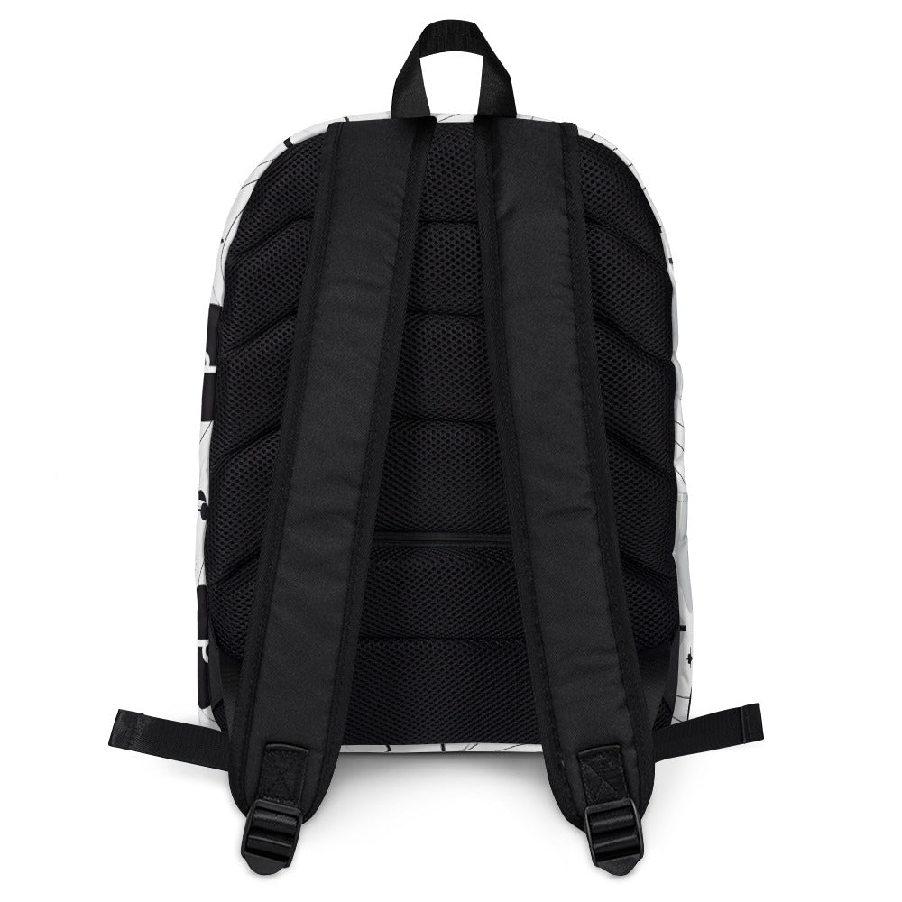 Backpack Black & White 4