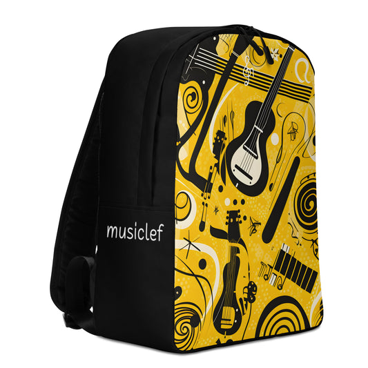 Minimalist Backpack Yellow 1