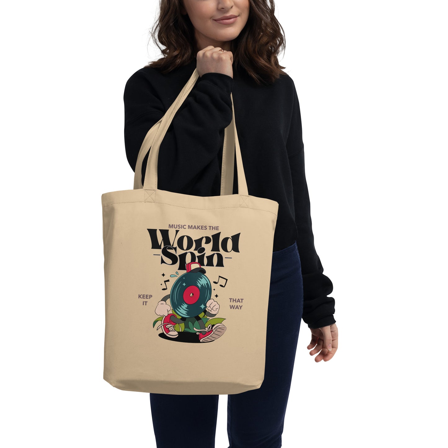 World Spin Tote Bag