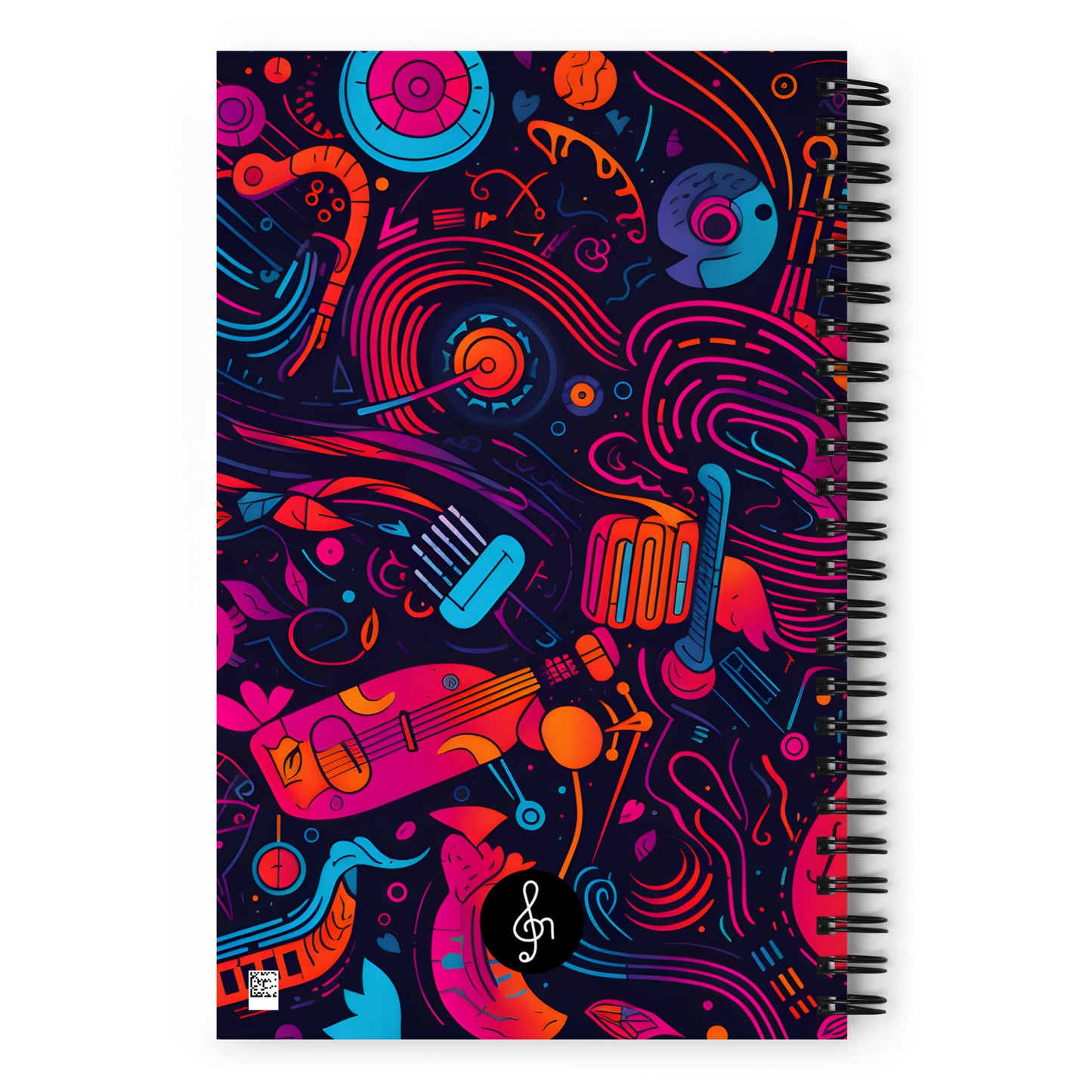 Spiral Notebook Neon 1