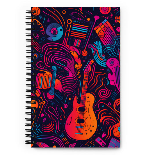 Spiral Notebook Neon 1