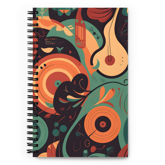 Spiral Notebook Retro 3