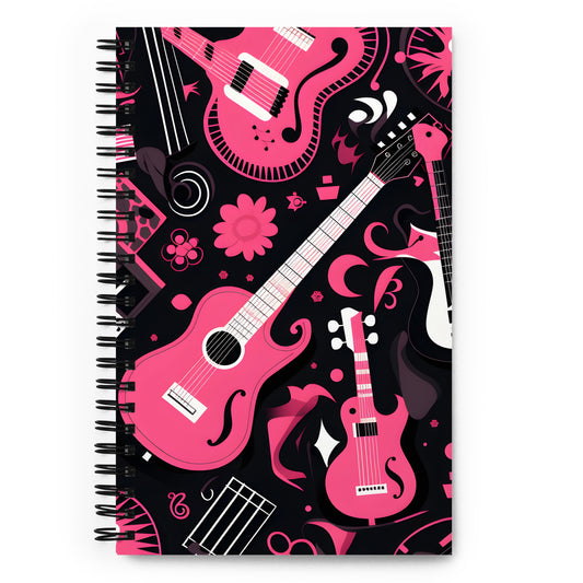 Spiral Notebook Pink