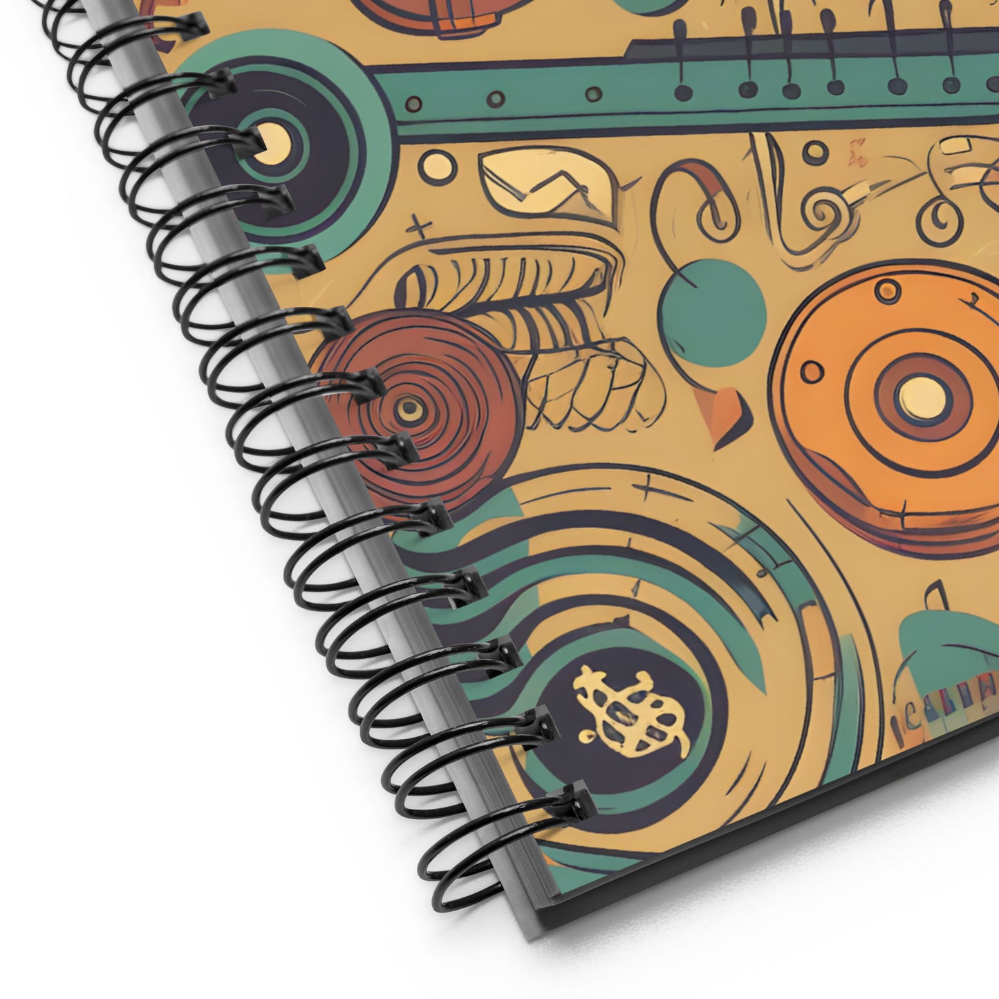 Spiral Notebook Retro 5